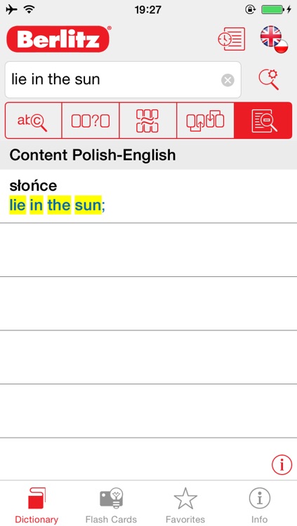 Polish <-> English Berlitz Basic Dictionary