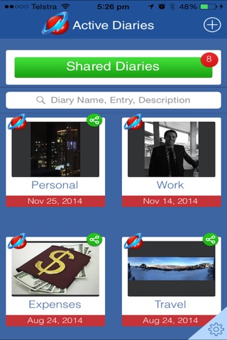 Active Diary screenshot 2