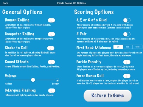 Farkle Deluxe HD screenshot 4