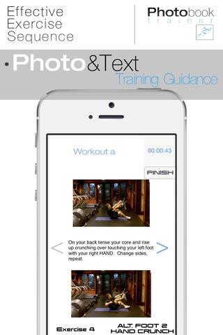 Ultimate Core Workout - Personal Fitness Photo Book Ab Trainer screenshot 3