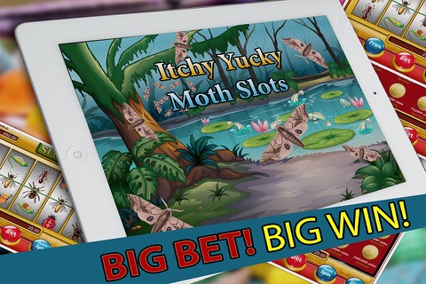Itchy Yucky Moth Free - The Cool Las Vegas Casino Puzzle screenshot 2