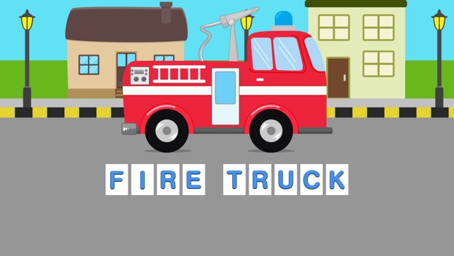 First Words Trucks and Things That Go - Educational Alphabet(圖3)-速報App