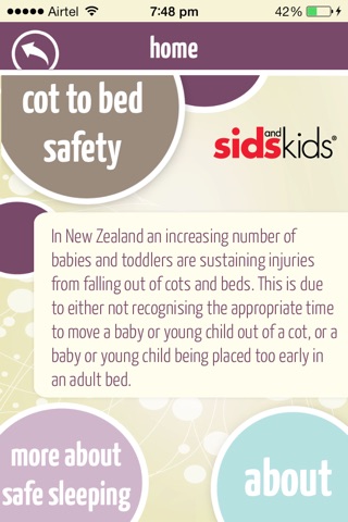 Cot to Bed Safety screenshot 2