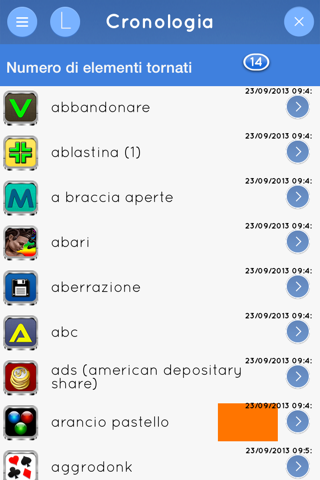 Dizionario Italiano completo FREE screenshot 2