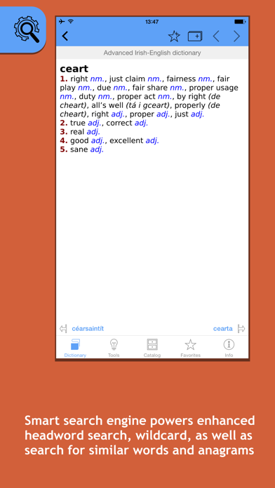 Focalbeo Irish <-> English dictionariesのおすすめ画像2