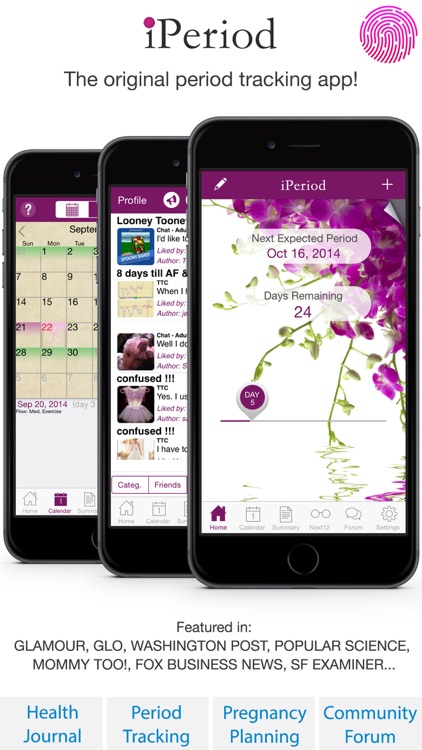 iPeriod Period Tracker Free - Menstrual Calendar