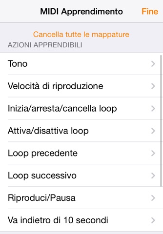 PracticeLooper - Slow down and transpose songs.  Change tempo and pitch separately.  Make loops for practice or transcription.  Learn by ear. screenshot 3