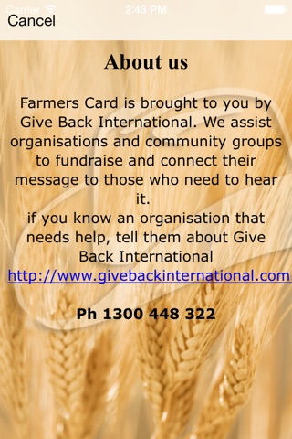 Farmers Card Merchant screenshot 2