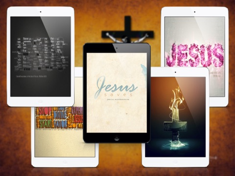 Great Wallpapers for Jesus Christ - iPad Version screenshot 2