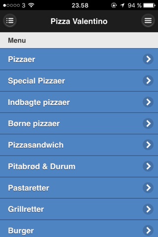 Pizza Valentino Odense screenshot 2