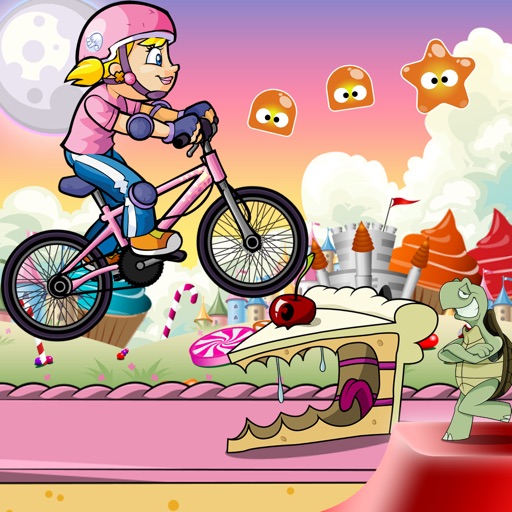 Candy Bike Dash: Monster Blast! iOS App