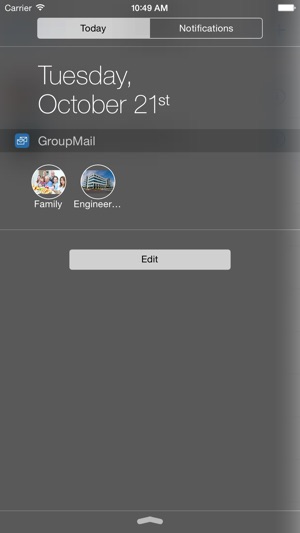 GroupMail 2 - Group Email from the Lock Screen(圖2)-速報App