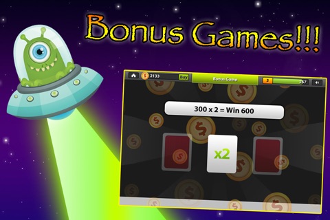 Planet Slots - Lucky 777 Space Invader Vegas Style Slot Machine screenshot 3