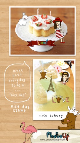 Nice Day Stamp by PhotoUp - Cute and Nice App with Stamps Sticker Frame and Filter for photoのおすすめ画像2