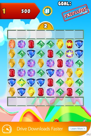 Games of Jewels HD Free - Use The Best Matching Strategy to Solve the Jewel Puzzle screenshot 3