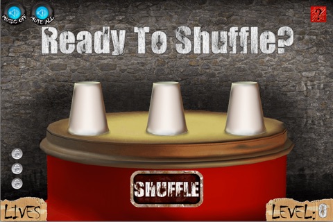 3 Cups Shuffle Lite screenshot 2