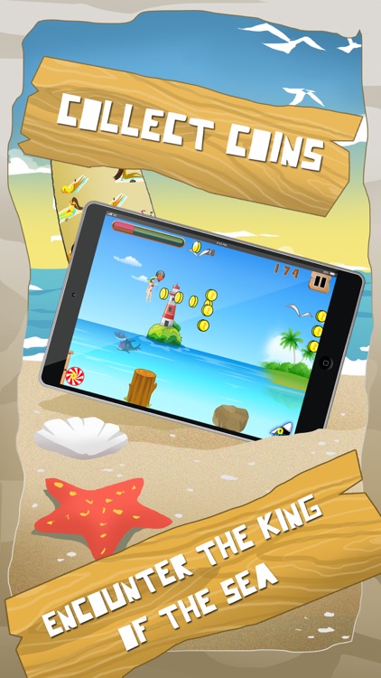 Beach Bikini Girls: Jump and Escape the Shark