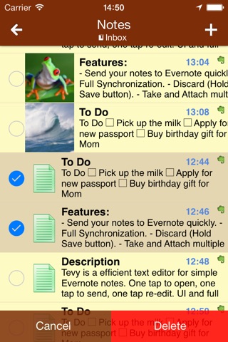 Tevy - efficient text editor for Evernote screenshot 3