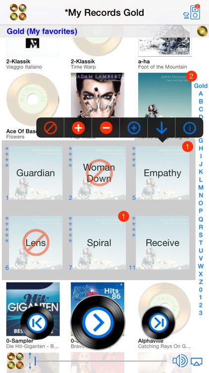 My Records Gold - Music Player & Playlist Manager