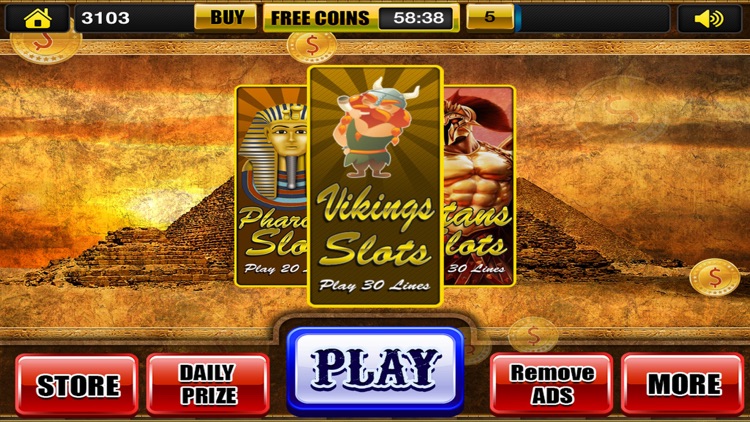 Age of Fire Titan's & Pharaoh's Riches Casino - Spin the Wheel & All-ways Win Games Pro