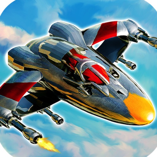 Air Combat Jet Star Ship War Space Shooter Games Free Icon