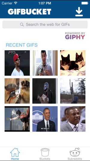 Gif Bucket