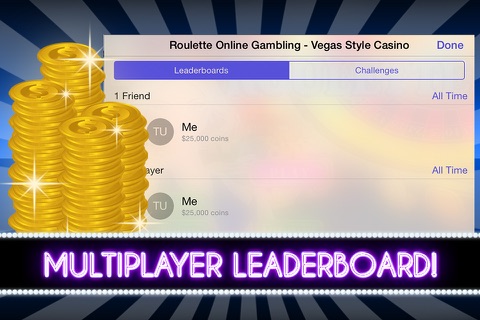 Roulette Online Gambling - Vegas Style Casino screenshot 2
