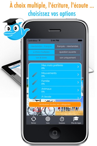 Learn Dutch and French: Memorize Words screenshot 3