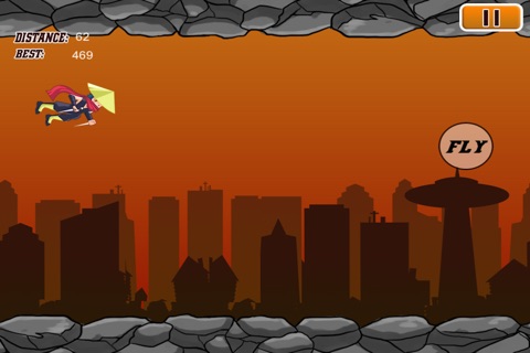 Caped Super Ninja Boy - Extreme Magic Wizard Rescue Free screenshot 3