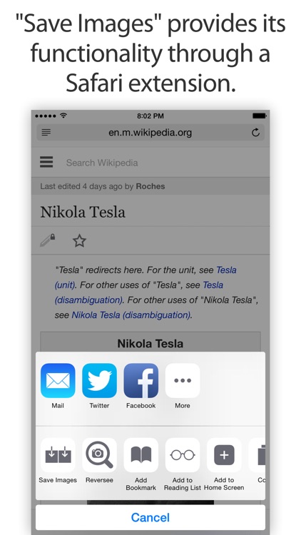 Save Images - Downloader for Safari