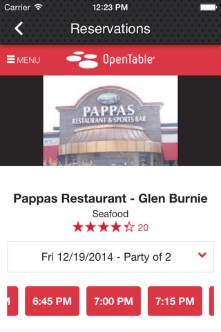 Pappas Restaurant screenshot 3