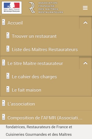 Maîtres Restaurateurs screenshot 3