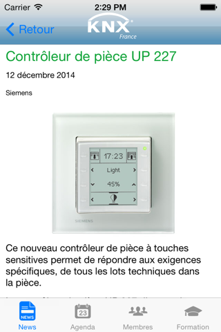 KNX France screenshot 3