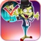 My Scary Little Zombies And Monsters Draw and Copy Game Advert Free Game