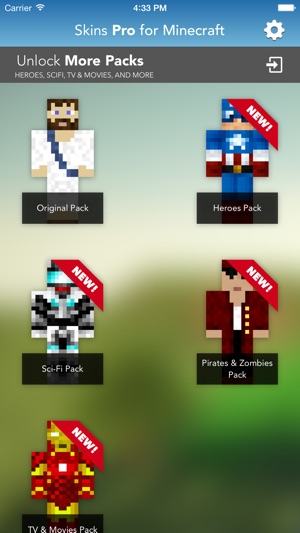 Skins Pro for Minecraft (Unofficial)(圖2)-速報App