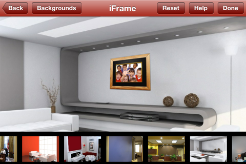 iFrame : 3D Photo Framing Lite screenshot 2