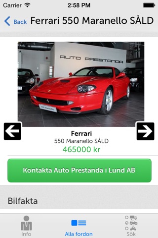 Auto Prestanda i Lund screenshot 2