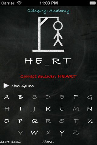 Hangman (English) screenshot 3