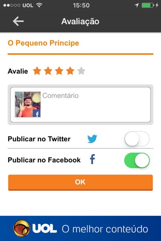 Guia UOL para iPhone screenshot 4