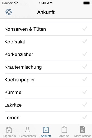 Checkliste - Yachtcharter Dagen screenshot 2