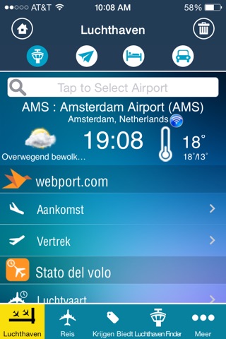 Amsterdam Airport Pro (AMS) Flight Tracker Radar screenshot 2