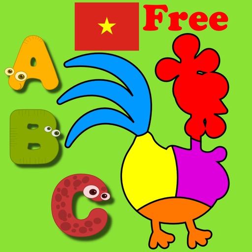 Vietnamese Kids Shape Puzzles Free iOS App