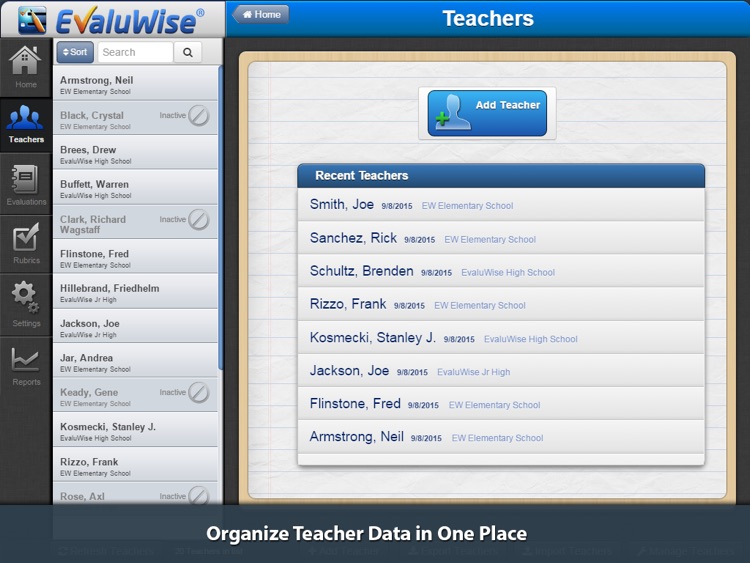 EvaluWise – Teacher Evaluation