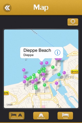 Dieppe Offline Travel Guide screenshot 4