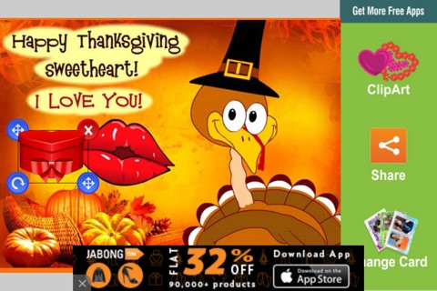 Thanksgiving eCards & Greeting screenshot 2