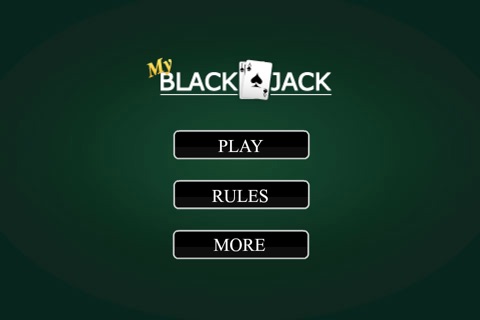 My BlackJack screenshot 2