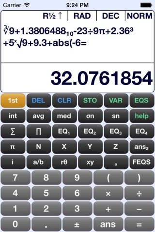 Scientific Calculator EQ7A (Free With Ads) screenshot 3