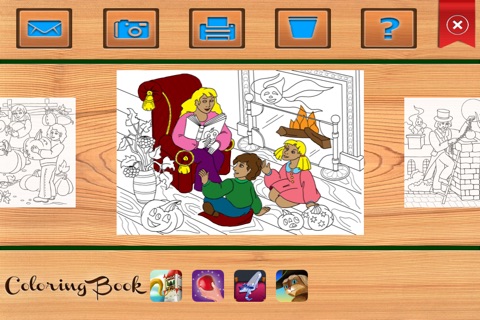 Halloween. Coloring book for children. screenshot 2