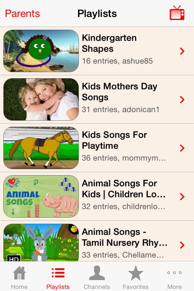 Kindergarten - Kids Learning Video Library screenshot 3