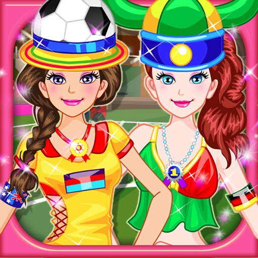 Football Princess Dressup iOS App
